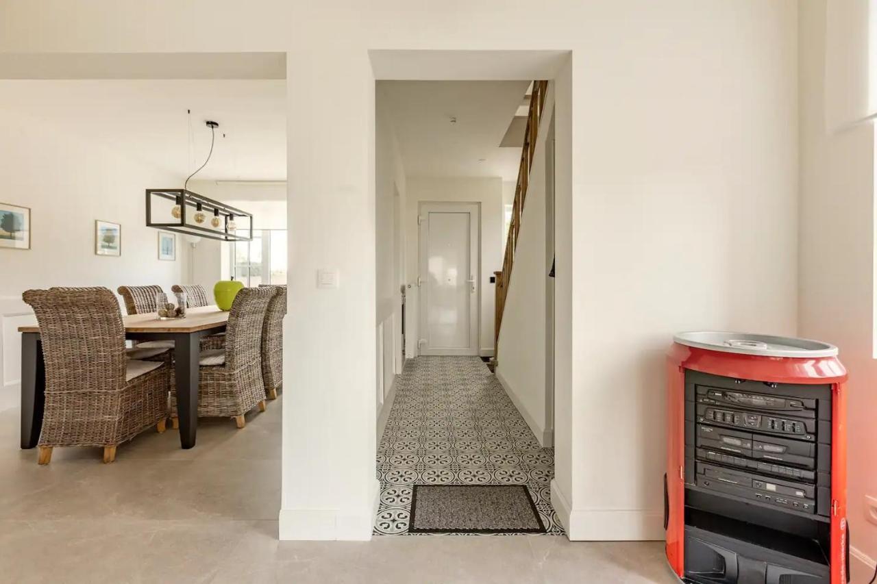 Maison Mathieu - landelijk gelegen vakantiewoning met alle comfort, airco, parking en speelgazon Bilzen Buitenkant foto